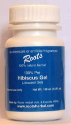 hibiscus gel or powder